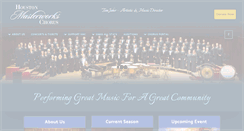 Desktop Screenshot of houstonmasterworks.org
